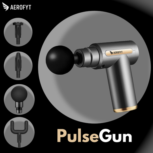 Aerofyt PulseGun  – Elite Deep Tissue Massager & Muscle Recovery Tool
