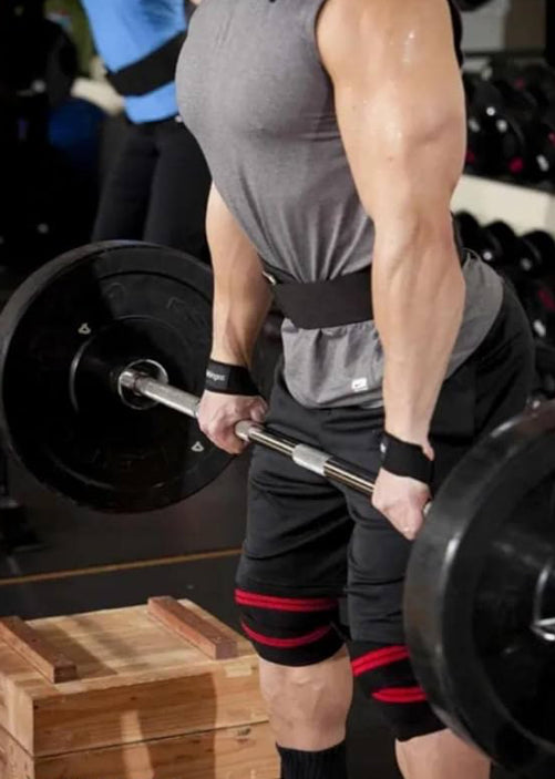 Aerofyt PowerWrap Pro™ Knee Support – Heavy Duty Elastic Wraps for Lifting & Squats