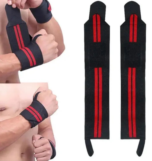 Aerofyt ProGrip Wrist Wraps – Heavy Duty Support for Weightlifting & Workouts