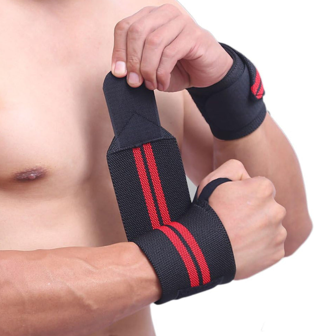 Aerofyt ProGrip Wrist Wraps – Heavy Duty Support for Weightlifting & Workouts