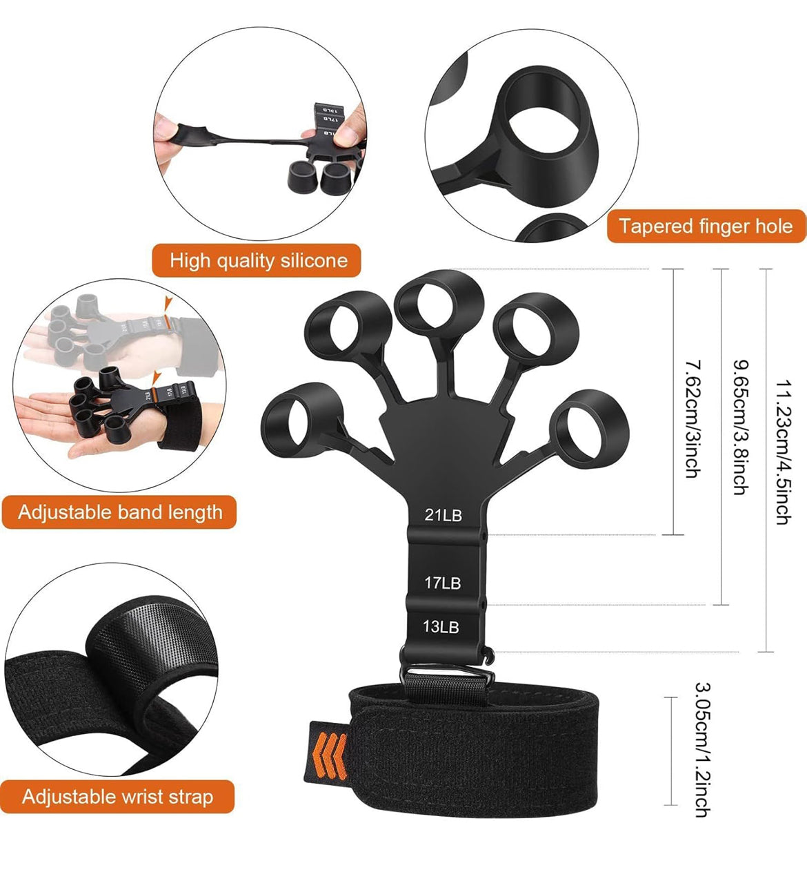 Aerofyt GripMaster™ Finger Strengthener – Boost Hand Power & Dexterity