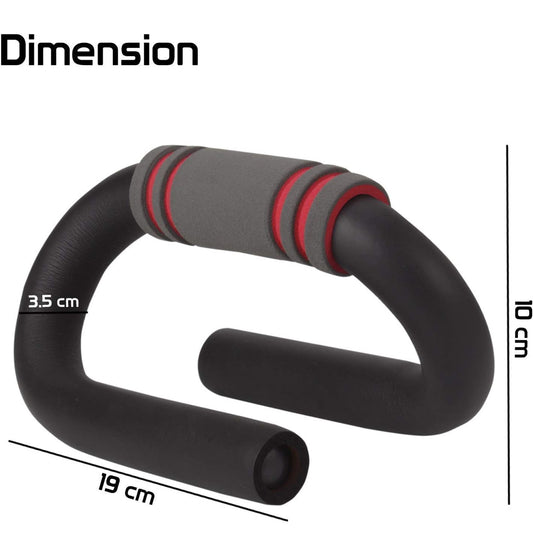 Aerofyt IronCore™ Push-Up Bars – Pro Dip Stand for Upper Body Strength & Total Fitness