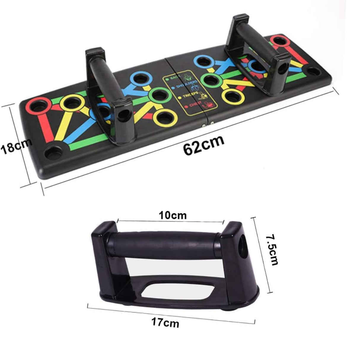 Aerofyt CoreX™ 14-in-1 Push-Up Board – Multi-Function Chest, Arm & Shoulder Trainer