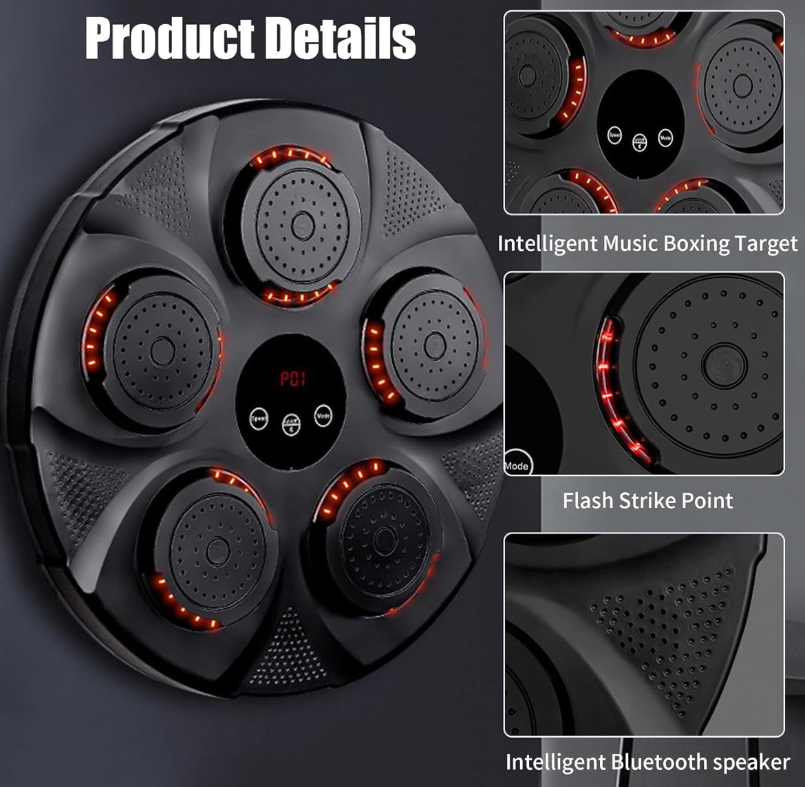 Aerofyt Smart Punch Machine – Interactive Boxing Trainer with Gloves & App Features