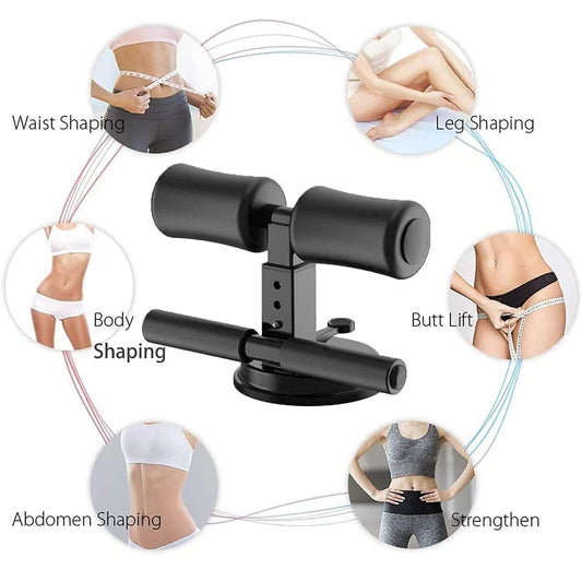 AeroFyt CoreFix Sit-Up Assistant – Adjustable Suction Bar for Abs & Home Workouts