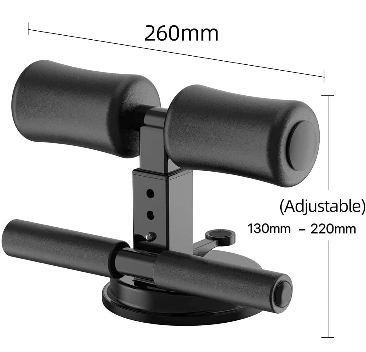AeroFyt CoreFix Sit-Up Assistant – Adjustable Suction Bar for Abs & Home Workouts