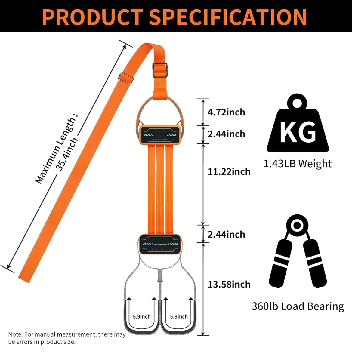 Aerofyt pull up assistance band