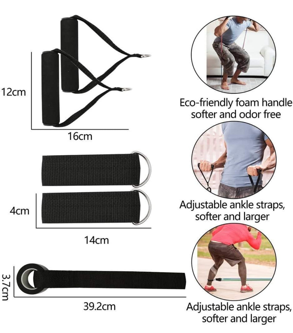 AeroFyt Resistance Pro Tube Kit – 5 Band Full-Body Workout System (Up to 100 lbs)