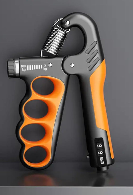 AeroFyt PowerGrip Pro – 5kg to 100kg Adjustable Hand Grip Strengthener with Counter