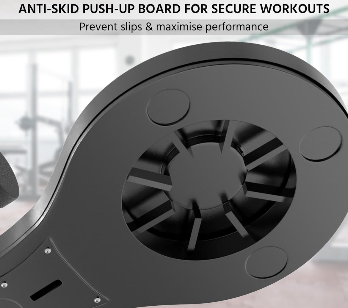 AeroFyt 3-in-1 Foldable Push-Up Board Pro – Full Body Home Workout System
