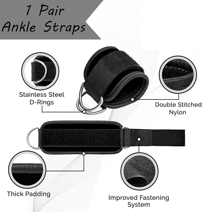 Aerofyt PowerLock Ankle Straps – Unleash Resistance. Train Without Limits.