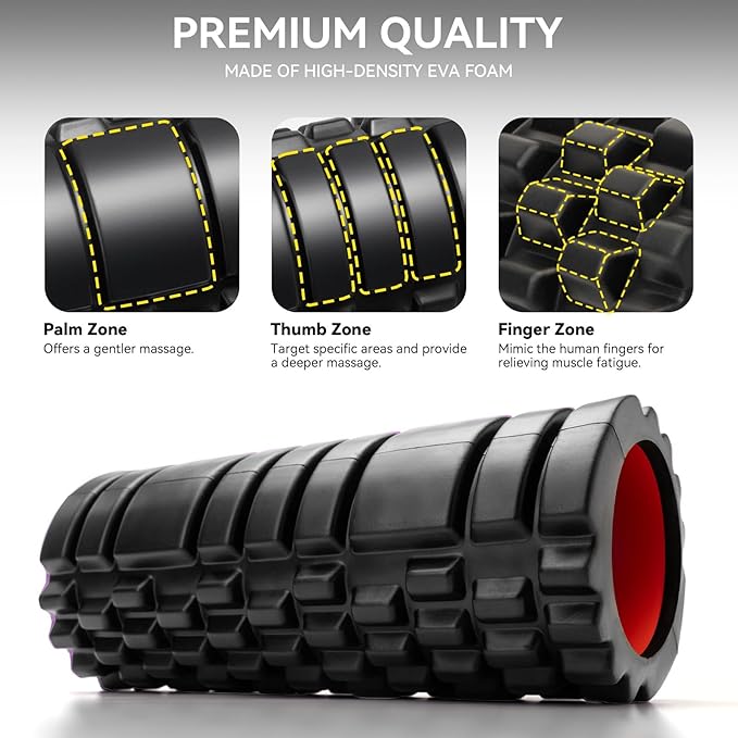 Aerofyt RecoilRoll Foam Massage Roller – Recover Like a Pro
