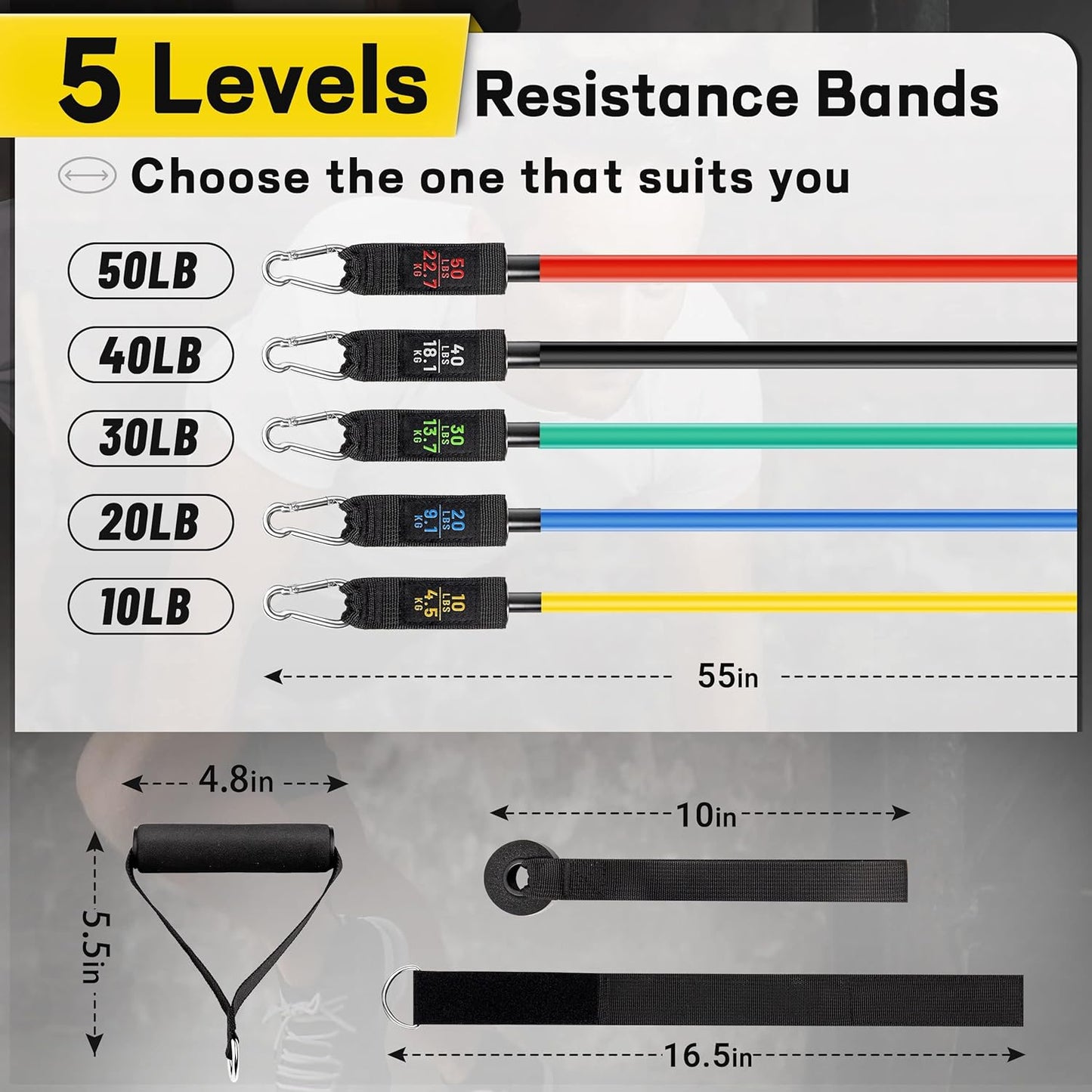 Aerofyt TitanBand Resistance Band Set – Power. Flexibility. Anywhere
