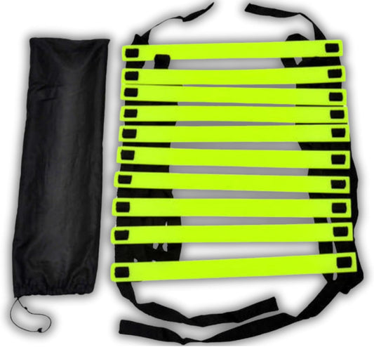 Aerofyt Vinson SpeedPro™ Agility Ladder – 4M Expandable Design with 10 Precision Rungs + Carry Pouch